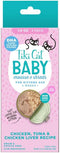 Tiki Cat Baby, Chicken Tuna & Chicken Liver Mousse & Shreds, High-Protein Wet Cat Food for Kittens, 1.9 oz. Cans (Pack
