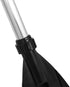 POCREATION 2Pcs Aluminium Alloy Boat Paddles, Lightweight Detachable Kayak Oars with Ribbed Blade