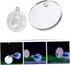 balacoo 1 Set Acrylic Betta Training Mirror Double Sided Mirror Plastic Float Fish Tank Transparent