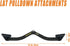 LAT Pull Down Bar for Cable Machine, T Bar V Bar Pulldown Attachments, Back Tricep Bar Strength Training Handle