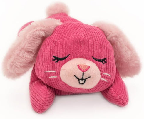 ZippyPaws Snooziez Bunny with Shhhqueaker Pink 4.57 x 5.35 x 11.3 inches