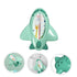 UPKOCH Cartoon Plane Bath Thermometer Safe Portable Water Temperature Measuring Tool Green for Bathtubs Pools and Fish