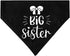 Big Sister Dog Bandana Collar, Pregnancy Announcement Bandana, Adjustable Dog Collar with Quick Release Buckle