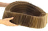 Collapsible Round Shape Cat Scratcher Lounge Bed for Big Cat