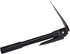 Gardening Folding Shovel Military Camping Shovel, Survival Gear Entrenching Tool with Carrying Pouch (Black Zipper