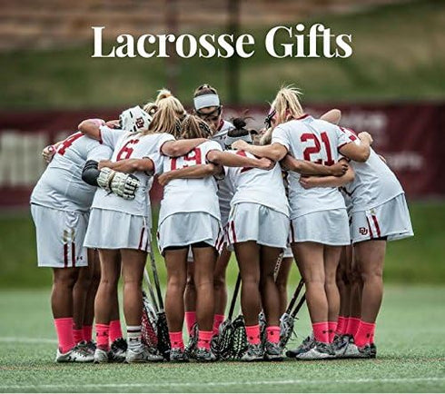Silver Plated Lacrosse Stick Stud Earrings – Lightweight Hypoallergenic Sports Jewelry for Women, 1/2 Inch
