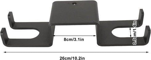 Luqeeg Vertical Hanging Barbell Rack, Space Saving Design for Home Gym Accessory, Easy Installation