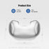 Stainless Steel Cat Bowls for Automatic Pet Feeder, Whisker Fatigue Relief, Easy to Clean Friendly Shape