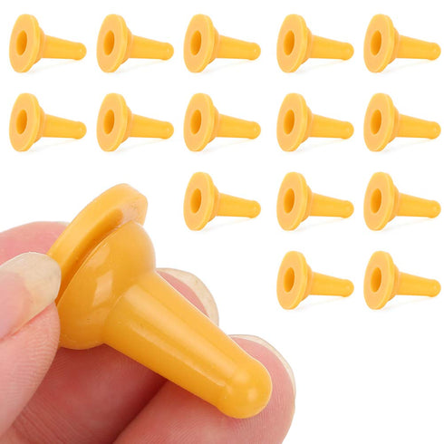 Pet Feeding Nipples Set 15Pcs Kitten Puppy Nursing Nipples, Food Grade Silicone Baby Cat Dog Milk Bottle Nipple, Puppy Nipple Feeder Pacifier Syringe Accessory for Newborn Cat Dog