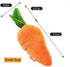 YASREKUYI Carrot Style Squeaky Large Plush Dog Toys - Small Breed Puppy Chew Toys - Chewing Toys for Dogs - Large&Small