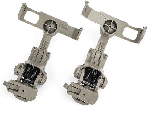 TIgrett Outdoors ARC Rail Adapter for Tactical Helmets, Compatible with Walker's Razor Earmuffs - Flat Dark Earth