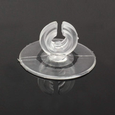 50Pcs Aquarium Fish Tank Suction Cups, Plastic Clips for Air Line Pump Tubing