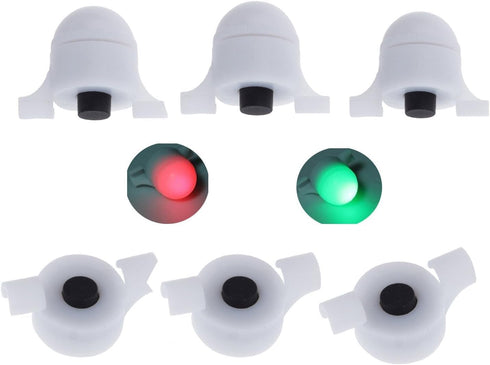 LemonBest Newest LED Night Fishing Strike Alert Glow Stick Bite Alarm