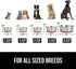 Gorilla Grip Stainless Steel Dog Bowl Set of 2, Heavy Duty Feeding Dishes with Rubber Base, Holds 2 Cups