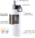 4 Pack 22 OZ PYD Life Sublimation Blank Tumbler Sports Wide Mouth Stainless Steel Water Bottle Vacuum Flask with Straw