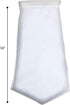 2 Pack - 4.5 Inch 200 Micron Aquarium Felt Filter Bags - 7x4.5" Rectangle Filter Sock - Fits Eshopps