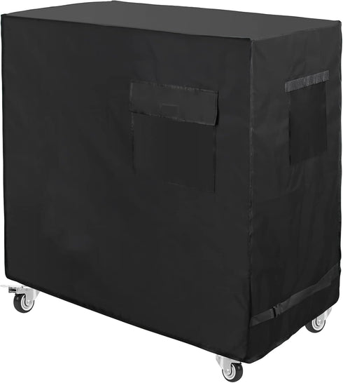 Cooler Cart Cover Black, Luxiv Waterproof Rolling Cooler Cover 34L x 20W