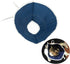 Soft Cat Recovery Collar E Collar, Nonwoven Fabric Elizabethan Collar for Cats and Puppies, Easy to Eat (M)