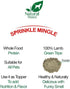Sprinkle Mingle All Natural 100% Lamb Tripe Topper with Probiotics for Dog Food, 3.5oz