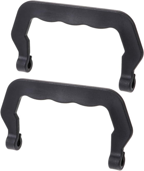 Zerodeko 10Pcs Portable Plastic Pet Cage Handles, Easy Install, Comfortable to Hold, Black