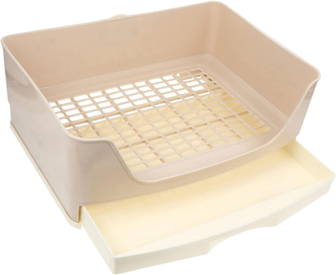 Ipetboom Bunny Litter Large Rabbit Litter Box Pet Potty Bunny Toilet Easy to