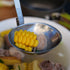 Portable Stainless Steel Camping Tableware Folding Spoon Soup Ladle