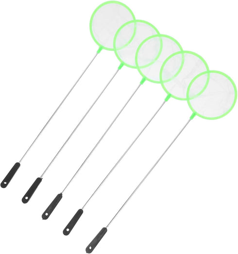 Happyyami 5pcs Aquarium Shrimp Fishing Nets with Ultra-fine Plastic Mesh for Fish