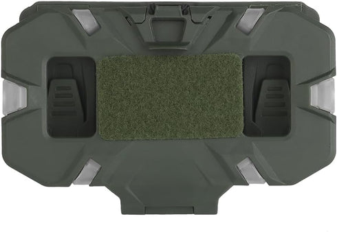 Tactical Vest Phone Holder, Molle Mount, Universal Chest Phone Board Carrier for Outdoor Hunting Game, OD Green