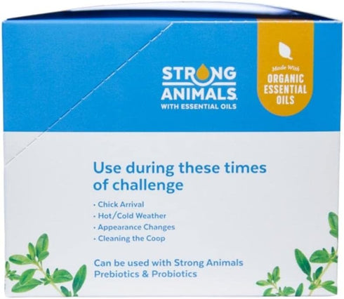 Electrolytes & Vitamins Rehydration for Backyard Flocks, 30 Servings with Thyme Essential Oils