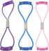 TOMOO Yoga Fitness Resistance Bands, Figure-of-Eight Chest Expander for Muscle Training and Bodybuilding