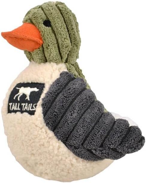 Tall Tails Small Classic Plush Squeaker Toy for Dogs, Duckling