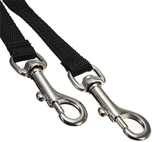 No Tangle Dog Leash Coupler, Dual Adjustable Splitter Lead for Two Dogs, Sturdy Walker Trainer Leash