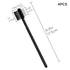 LUTER 4 Pcs Tear Stain Remover Comb - Double-Sided Multifunctional Dog Eye Comb Brush for Grooming