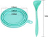 4 Pack Can Covers and Pet Spoons Set, Universal Silicone Lids for Pet Food Cans, 1 Fit 3 Standard Size Dog and Cat
