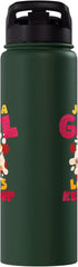 Ketchup Costume Just A Girl Who Loves Ketchup Stainless Steel Insulated Water Bottle