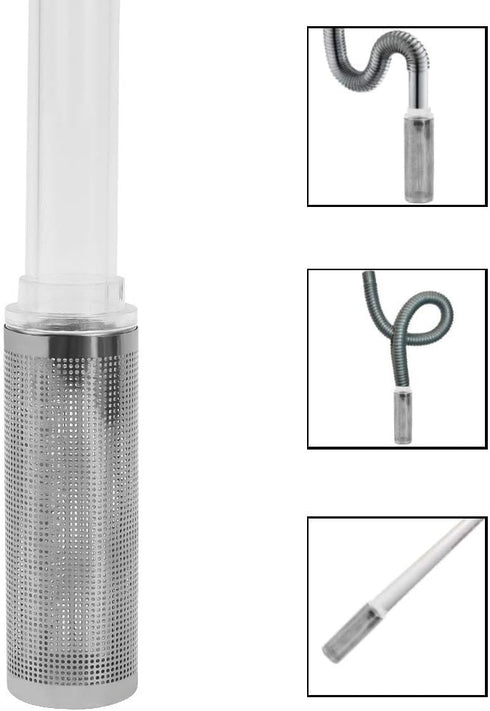 Aquarium Fish/Shrimp Mesh Net Filter Guard, Stainless Steel Pre-filter Cover for Fish Tank Intake