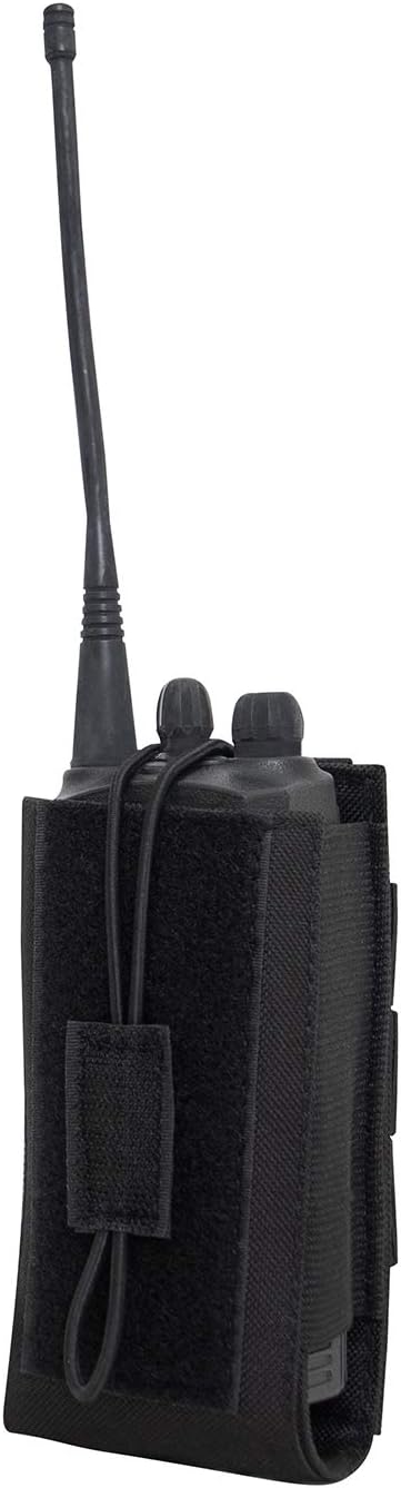 Rothco MOLLE Universal Radio Pouch, Black