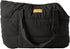 Cozy Plush Pet Carrier Purse - Lightweight Tote Design for Small Dogs and Puppies, Secure Harness Clip (Black)