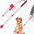 Collapsible Portable Dog Training Stick: Durable Silicone Whip with Anti-Slip Handle for Indoor and Outdoor Training