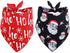 BoomBone 2 Pack Christmas Dog Bandana, Triangle Bibs Pet Scarf for Medium to Large Dogs