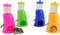 Hamster Fountain Water Bottle Holder, Dispenser Food Container, Cool Room Mice, Random Color