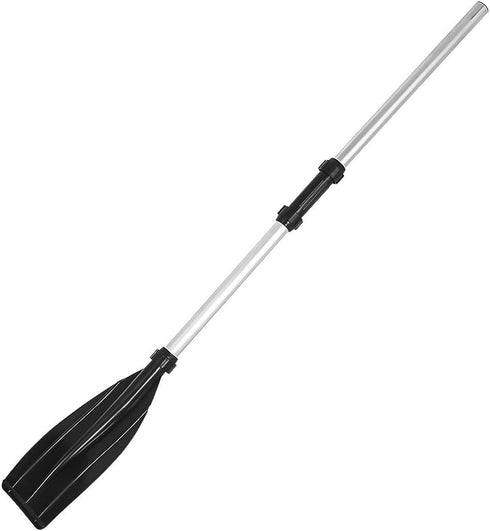 Kayak Paddle, 2Pcs Aluminium Alloy Detachable Lightweight - Ribbed Blade Kayak Paddles with Round Grip
