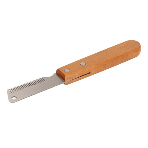 Shedding Blade for Dogs, Professional Grooming Hand Stripping Knife, Multifunction Tool for Coarse Fur