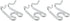 Herm Sprenger Chrome Plated Steel Additional Prong Links for Ultra-Plus Dog Training Collar for Small Medium Large Dogs