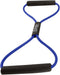 SPRI Ultra Toner Figure 8 Resistance Band with Padded Handles for Stretch, Exercise, Fitness Training, Yoga, Resistance