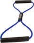SPRI Ultra Toner Figure 8 Resistance Band with Padded Handles for Stretch, Exercise, Fitness Training, Yoga, Resistance