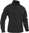 TACVASEN Men's Long Sleeve 1/4 Zip Tactical Military Shirt Windproof Hiking Pullover with Pockets