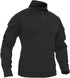 TACVASEN Men's Long Sleeve 1/4 Zip Tactical Military Shirt Windproof Hiking Pullover with Pockets