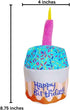 Pet Dog Birthday Cake Cupcake Plush Squeaker Toy, Dog Cat Supplies Gift