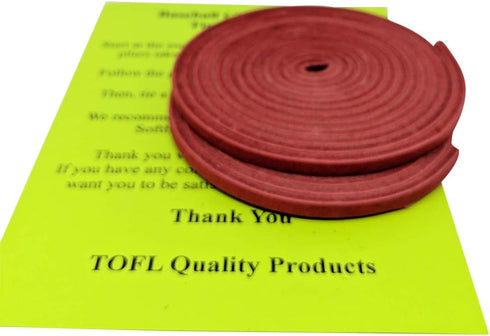TOFL Softball and Baseball Glove Laces - Mitt Lace Glove Repair Lacing for Catchers Glove, Leather Laces